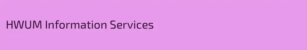 HWUM Information Services